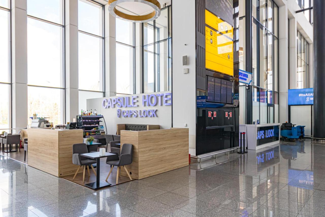 Caps Lock Airport Hotel Astana Exterior foto